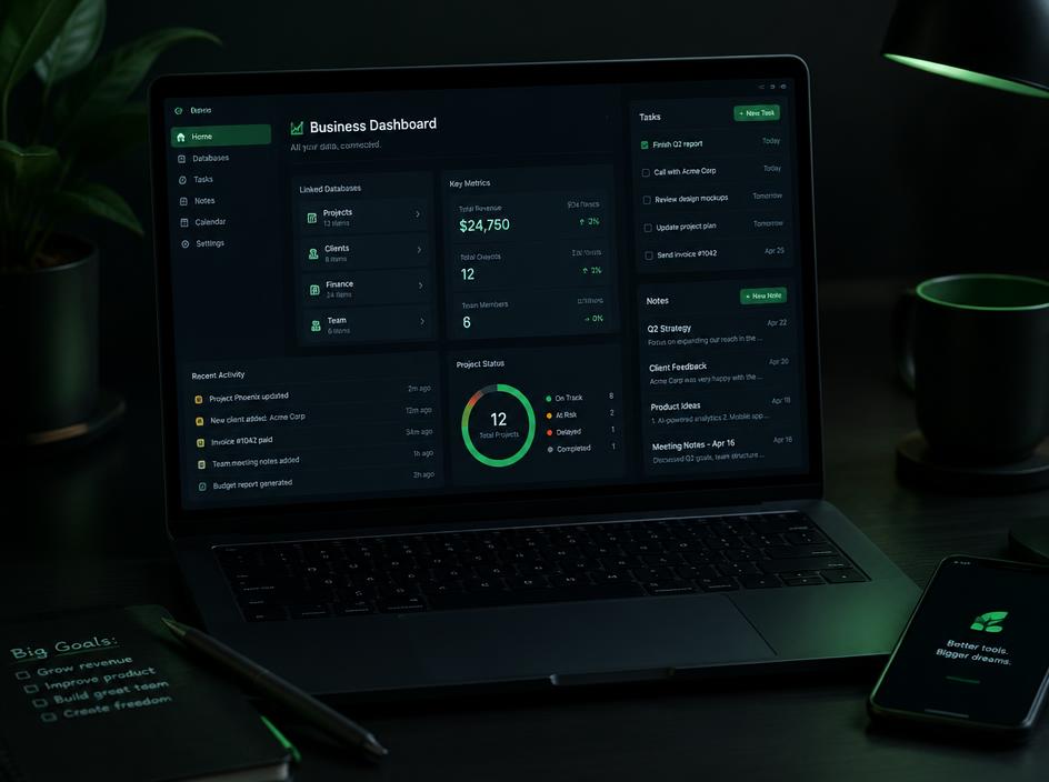 Business OS — Notion Template