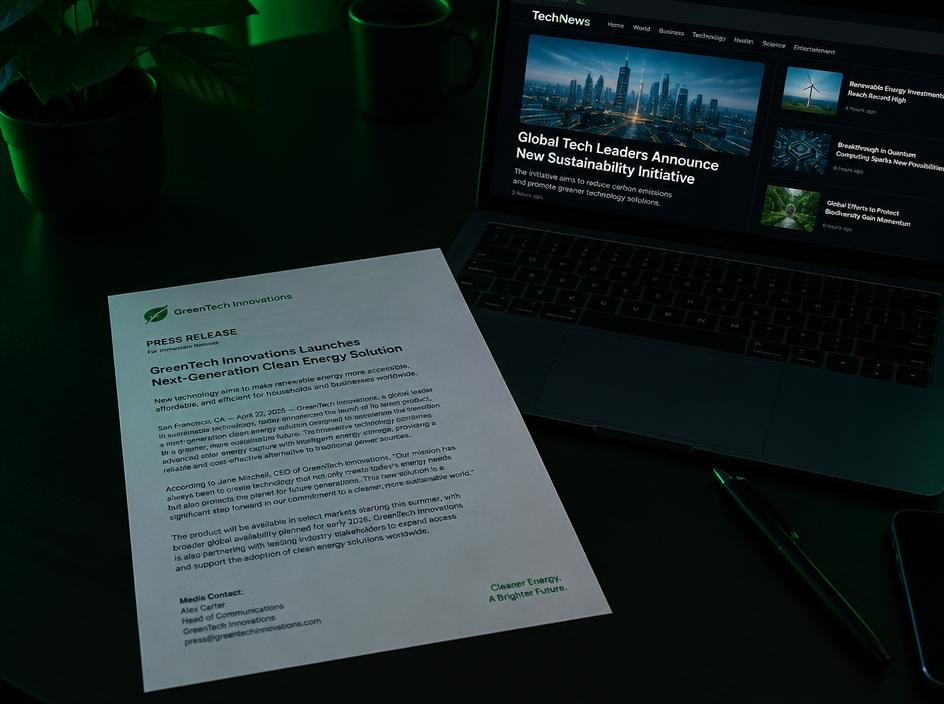 Press Release Write & Distribute